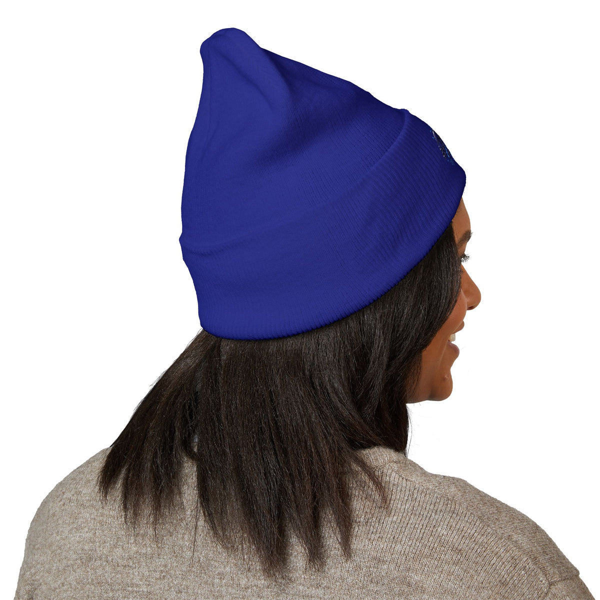 Embroidered 'Winter Camper 2026' Cuffed Beanie – Cozy Outdoor Skiing & Camping Hat