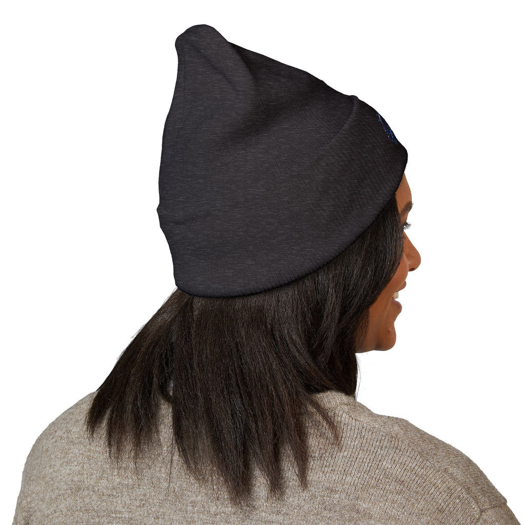 Embroidered 'Winter Camper 2026' Cuffed Beanie – Cozy Outdoor Skiing & Camping Hat