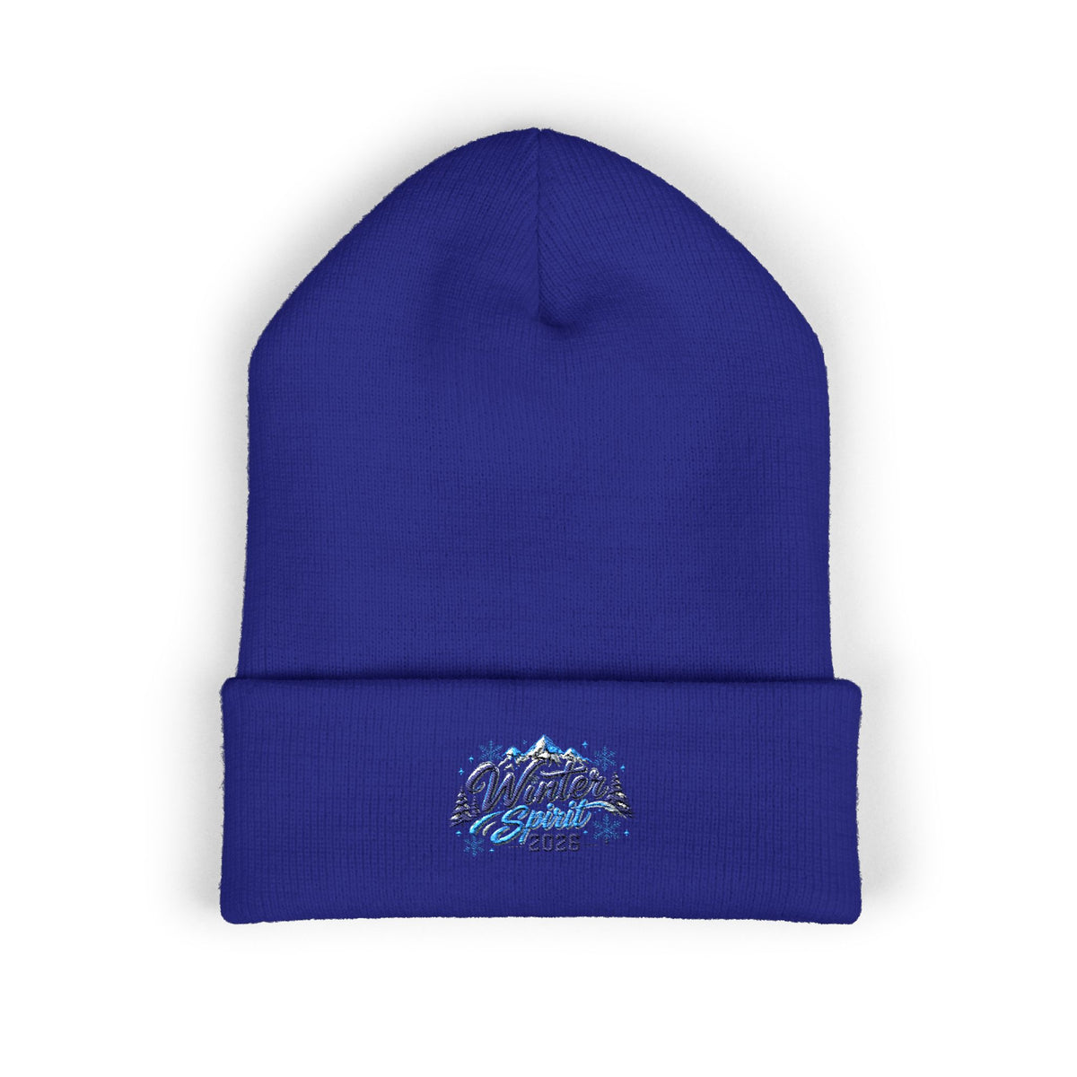 Embroidered 'Winter Camper 2026' Cuffed Beanie – Cozy Outdoor Skiing & Camping Hat