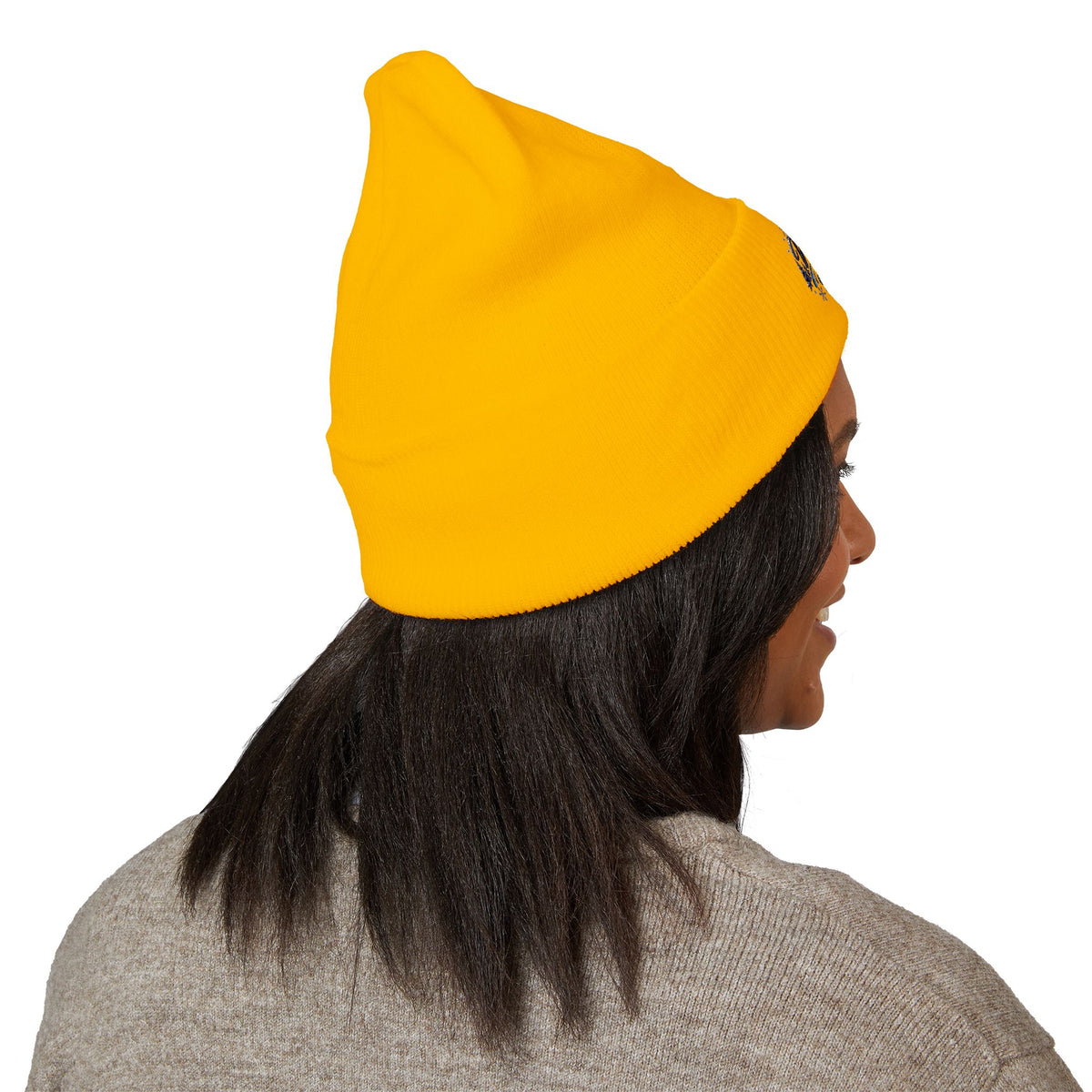 Embroidered 'Winter Camper 2026' Cuffed Beanie – Cozy Outdoor Skiing & Camping Hat