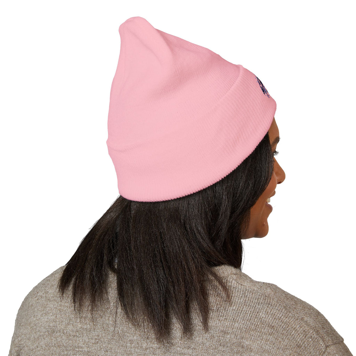 Embroidered 'Winter Camper 2026' Cuffed Beanie – Cozy Outdoor Skiing & Camping Hat