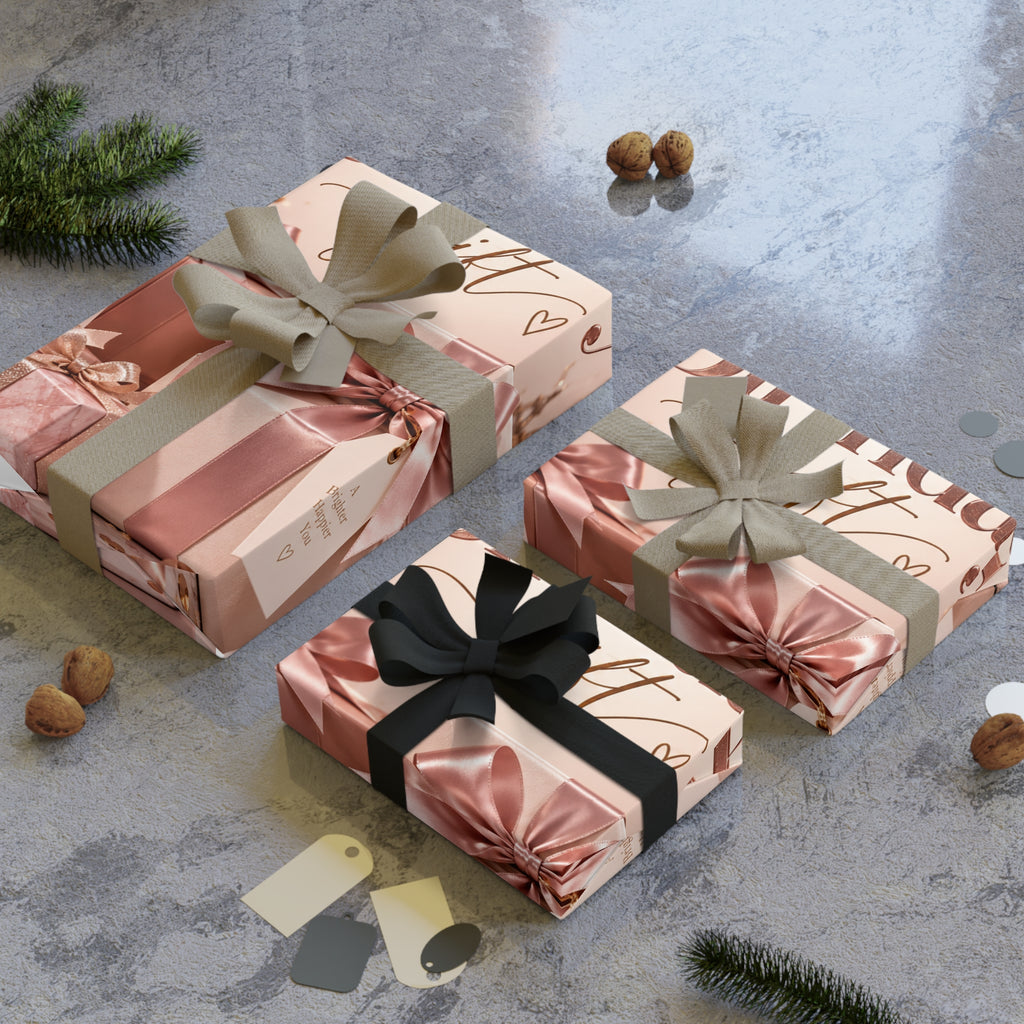 Gift Wrapping Paper Rolls, 1pc