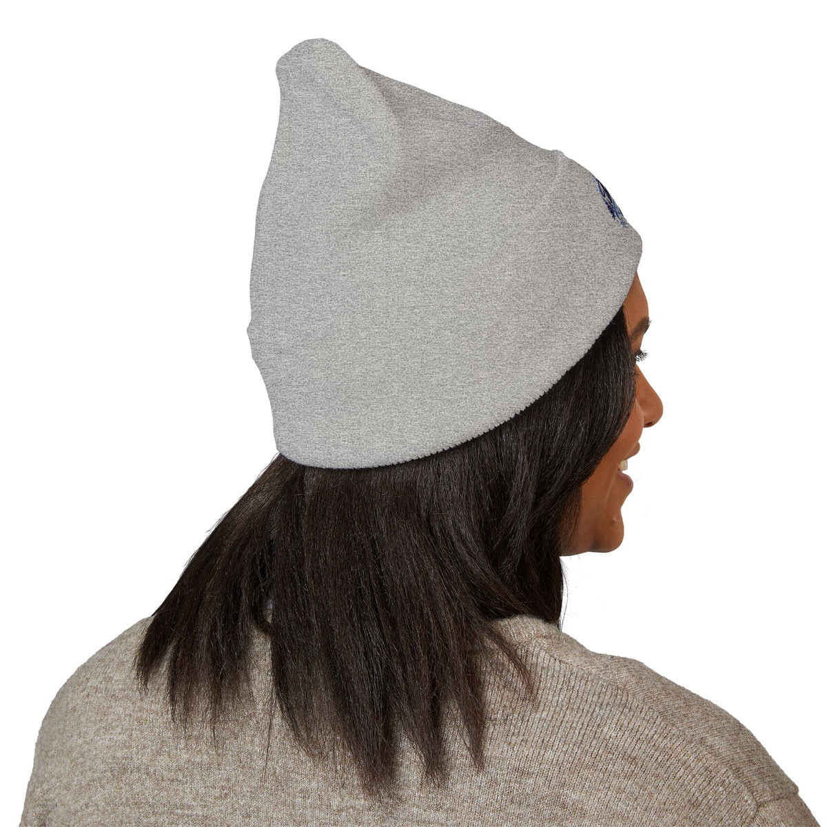 Embroidered 'Winter Camper 2026' Cuffed Beanie – Cozy Outdoor Skiing & Camping Hat
