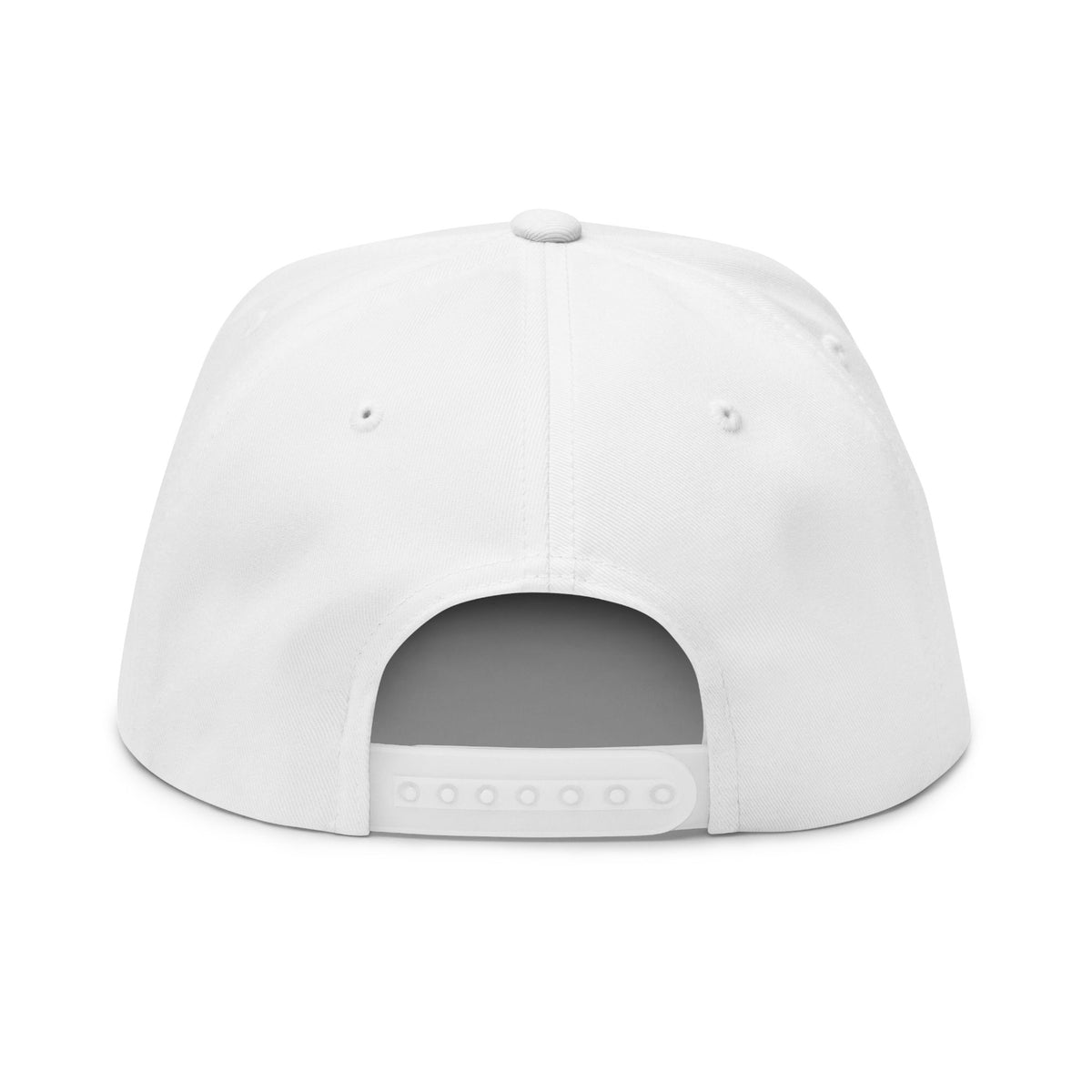 Winter Spirit 2026 Flat Bill Cap – Embroidered Snow Mountain Snapback
