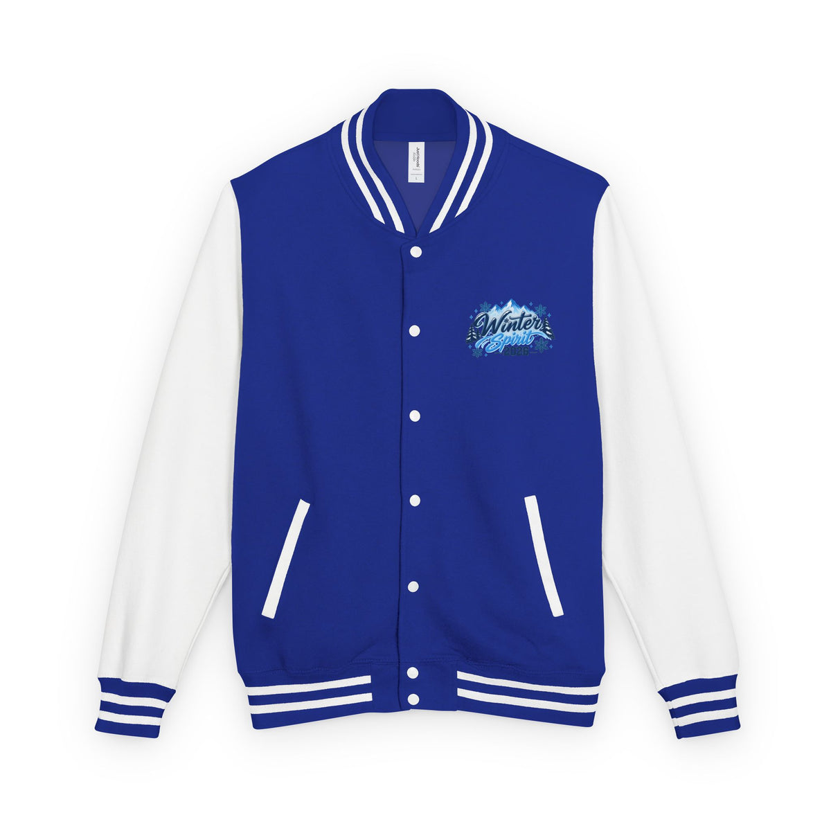 Winter Vibes Letterman Jacket