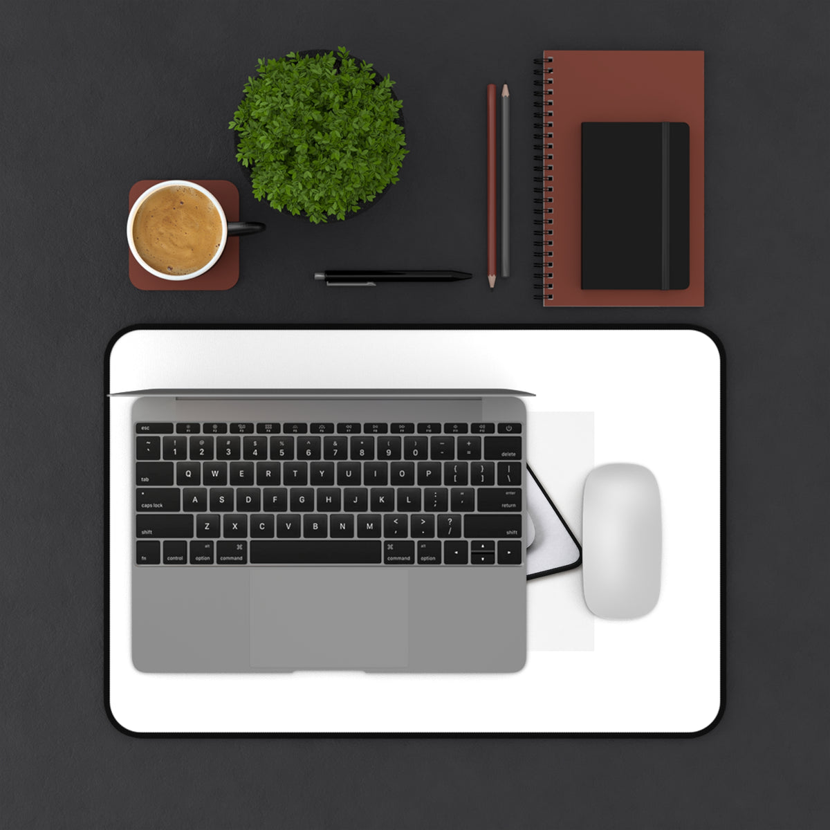 Desk Mat — Friendly Desk Logo Mouse Pad for Office & Home
