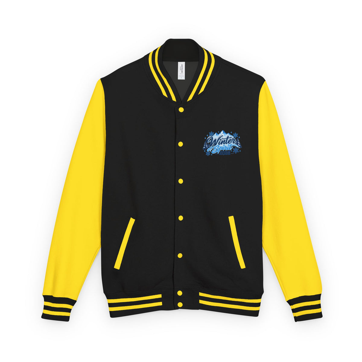Winter Vibes Letterman Jacket