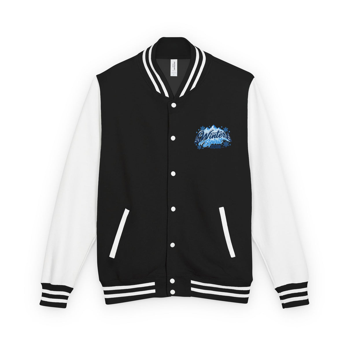 Winter Vibes Letterman Jacket
