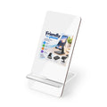 Adjustable Clear Phone Stand — Portable Mobile Display Stand for Smartphones