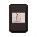 Floral 'Be Kind' Vegan MagSafe Wallet — Adhesive Card Holder for iPhone