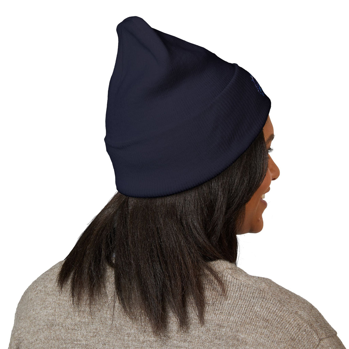 Embroidered 'Winter Camper 2026' Cuffed Beanie – Cozy Outdoor Skiing & Camping Hat