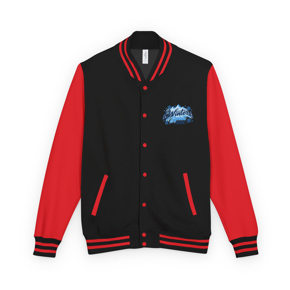 Winter Vibes Letterman Jacket