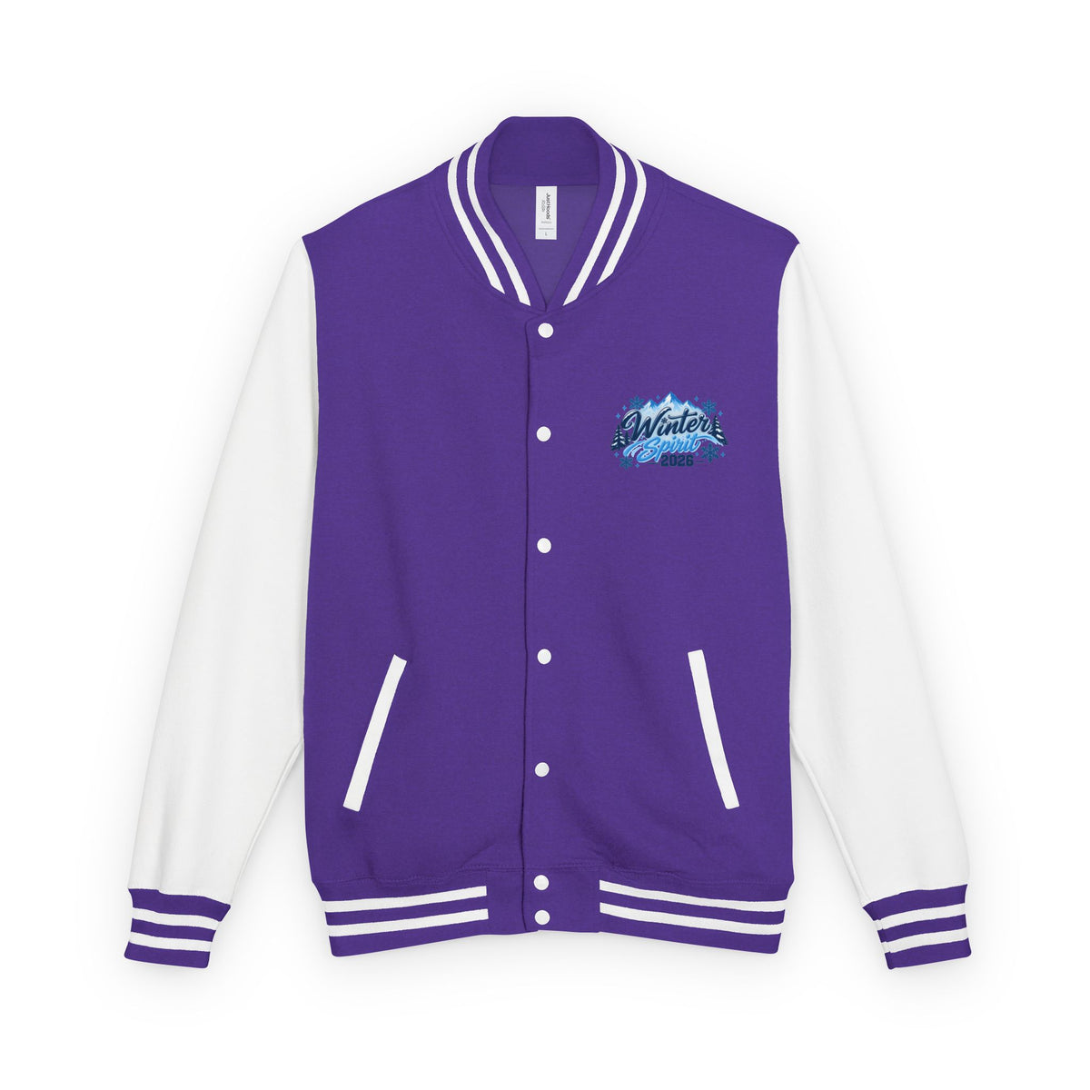 Winter Vibes Letterman Jacket