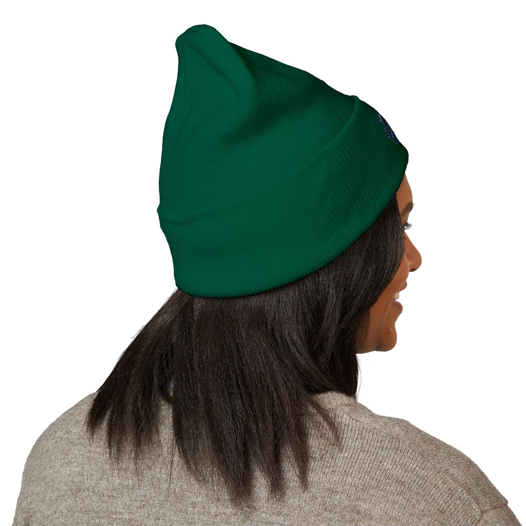 Embroidered 'Winter Camper 2026' Cuffed Beanie – Cozy Outdoor Skiing & Camping Hat