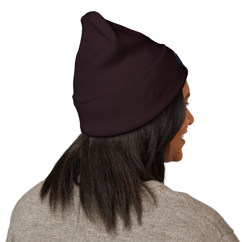Embroidered 'Winter Camper 2026' Cuffed Beanie – Cozy Outdoor Skiing & Camping Hat